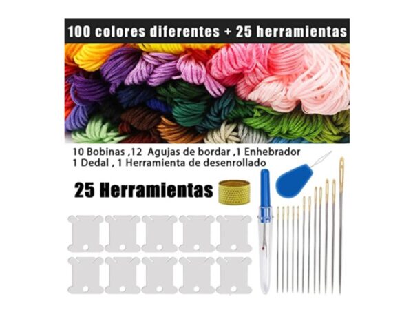 KIT DE BORDADO 150M - Imagen 2
