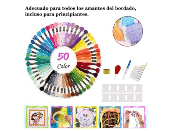 KIT DE BORDADO 50C - Imagen 2