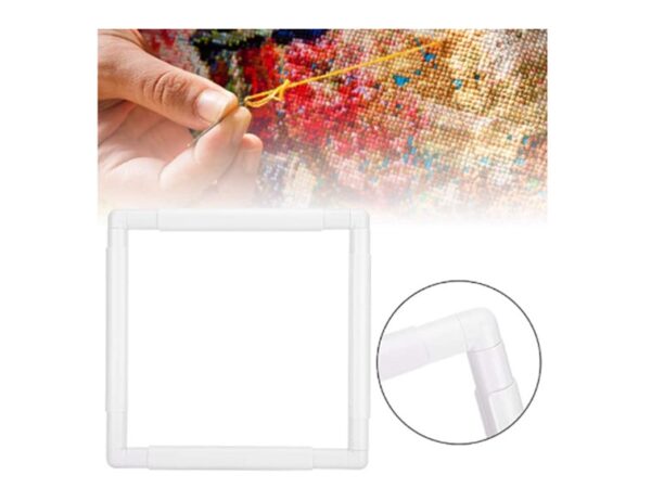 BASTIDOR RECTANGULAR PARA BORDAR PLASTICO - Imagen 4