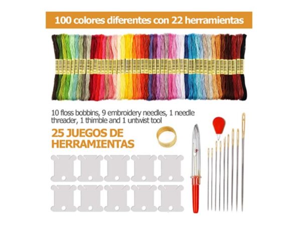 KIT DE BORDADO 122PZS - Imagen 2