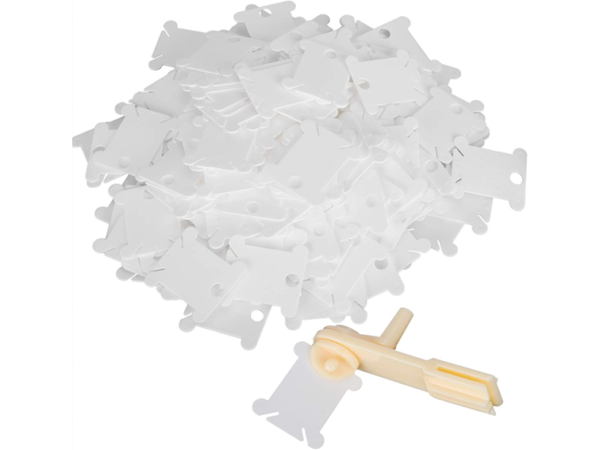 200 BOBINAS DE PLASTICO PARA HILO DE BORDADO