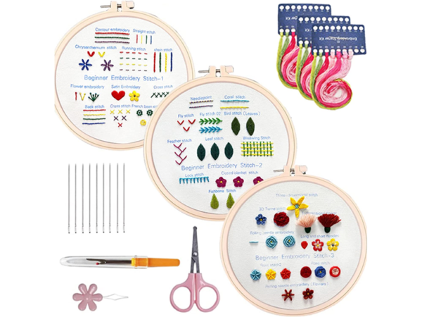 KIT DE INICIO DE BORDADO