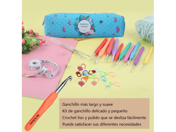 JUEGO DE 16 GANCHOS DE GANCHILLO - Imagen 4